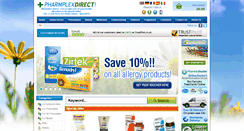 Desktop Screenshot of pharmplexdirect.com